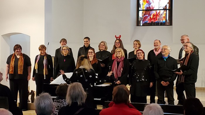 Gospelchor in der Marienkirche