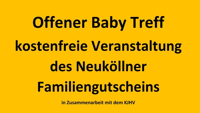 Titel der Veranstaltung: Offener Baby Treff