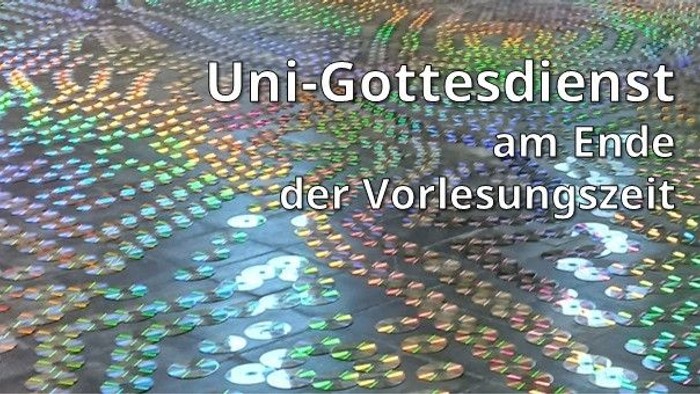 Foto Jahreslosung - Lichtinstallation Friedenskirche FFO 2025