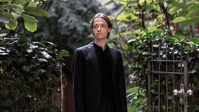 Victor Nicora im Park