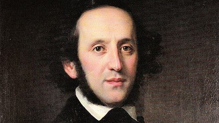 Felix Mendelssohn Bartholdy by Eduard Magnus (1833)