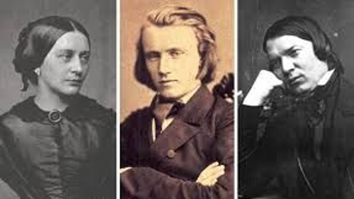 Drei historische Porträts von Personen in formeller Kleidung.