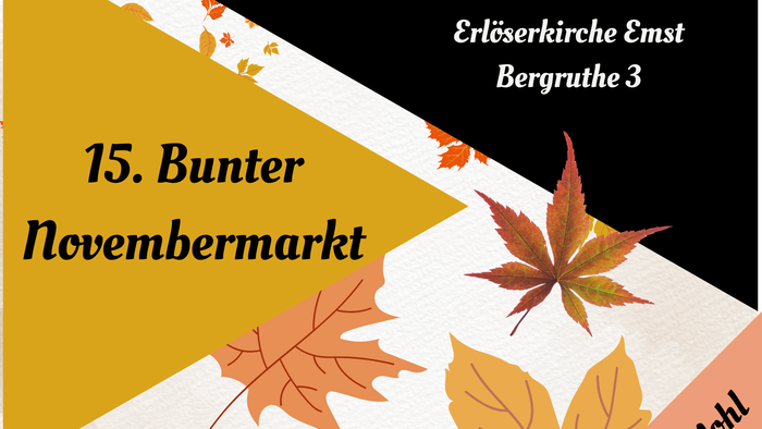 Verweihnachtlicher Kunst- & Kreativmarkt am 21. November 2026 von 10:00 bis 17:00 Uhr in Berggruthe 3