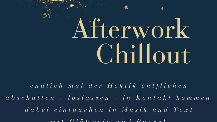 Afterwork Chillout am 12.12.2024 und 19.12.2024 mit Dagmar Müller und Frederik Stark in Ev. Kirche Weiden/Österreich