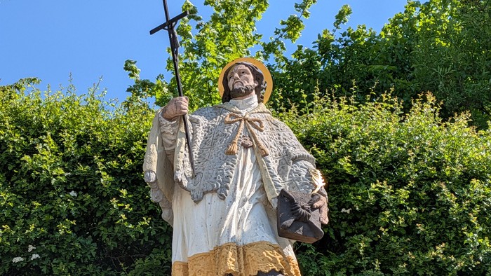 Pilgerzell Nepomukdenkmal Detailansicht
