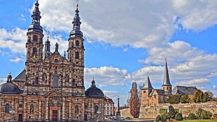 Dom in Fulda Frontalansicht