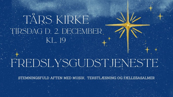 Fredslysgudstjeneste 2025