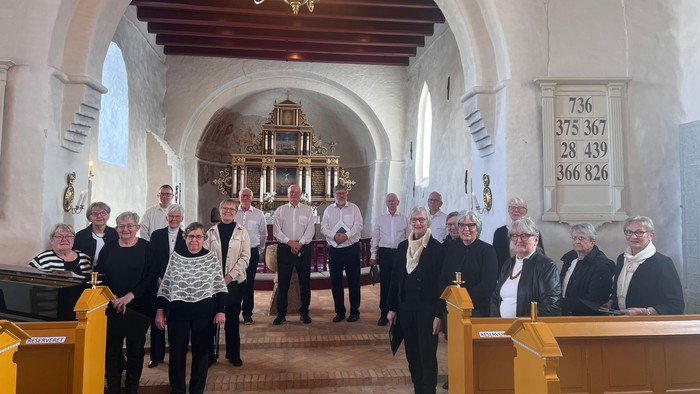 Voksenkoret til højmesse 