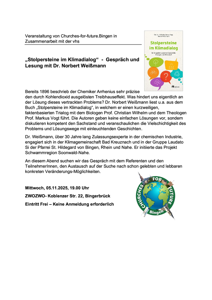 Churches for Future-Veranstaltung 5.11..25-Plakat.png