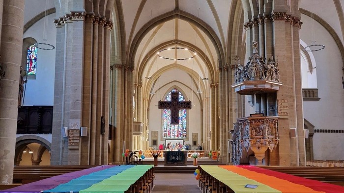 Münsterkirche Regenbogen