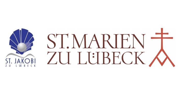 Das Logo der St. Marien zu Lübeck Kirche