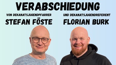 Plakat für eine Veranstaltung mit Stefan Föste und Florian Burk am 25. Januar 2026