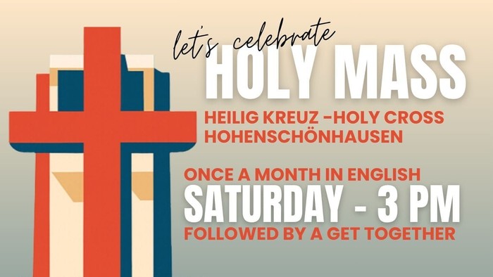 Feiern Sie die heilige Messe in der Heilig-Kreuz-Kirche einmal im Monat auf Englisch