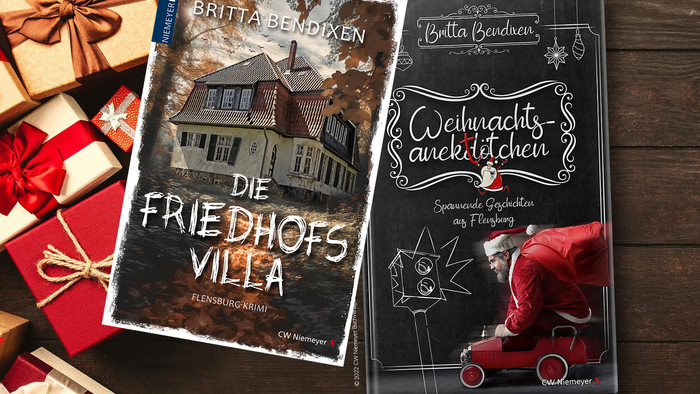 Buchcover: Die Friedhofsvilla, Weihnachtsanektötchen