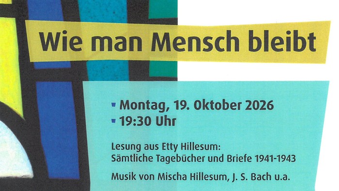 Plakat für Neue Frankfurter Bachstunde Oktober 2026