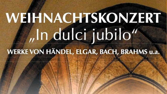 Ausschnitt aus dem Plakat zum Konzert mit Text 