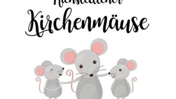 Drei Mäuschen stehen beieinander, darüber steht 