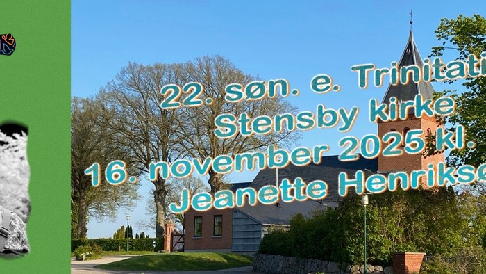 Billedet viser kirke og mindehøjtidelighed for Jeanette Henriksen den 16. november 2023
