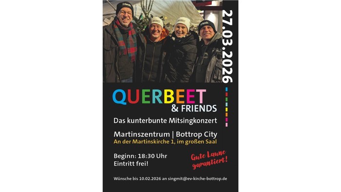 Plakat für eine bunte