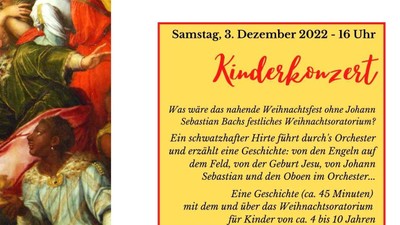 Bach-Weihnachtsoratorium-Konzert, Kinderkonzert am 8. Dezember 2022