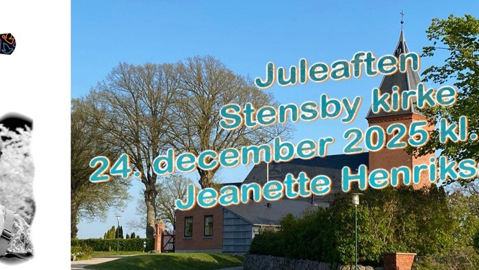 Julaften i Stensby kirke med Jeanette Henriksø 24. december 2023 kl. 11.00