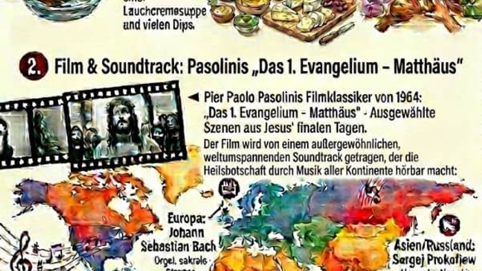 „Gemeinschafts-Liebesveranstaltung mit Fußwaschung, Filmvorführung und musikalischen Darbietungen zur Feier der globalen Einheit.“