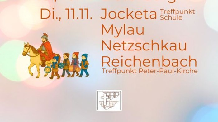 Martinsfeste 2025 mit Terminen und Orten in der Kirche