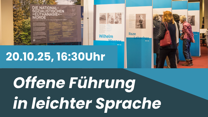 Veranstaltung über die Rolle von Behinderten im Nationalsozialismus, mit Führung auf leichter Sprache im KA.RE.Saal, Marburg