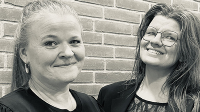 Billede af Lene Johnsen og Rikke Bjerring