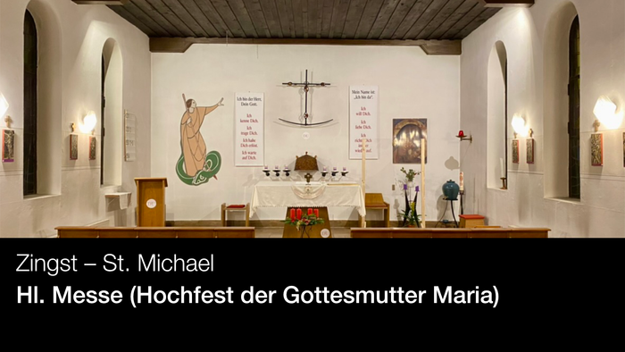 Zingst – St. Michael: Hochfest der Gottesmutter Maria