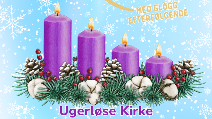 Plakat for Adventus Domini-begivenhed den 14. december 2025 i Ugerløse Kirke