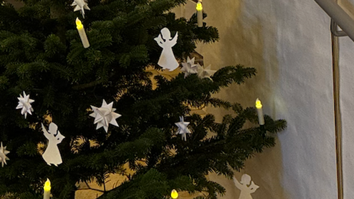 Juletræet i Sindbjerg kirke