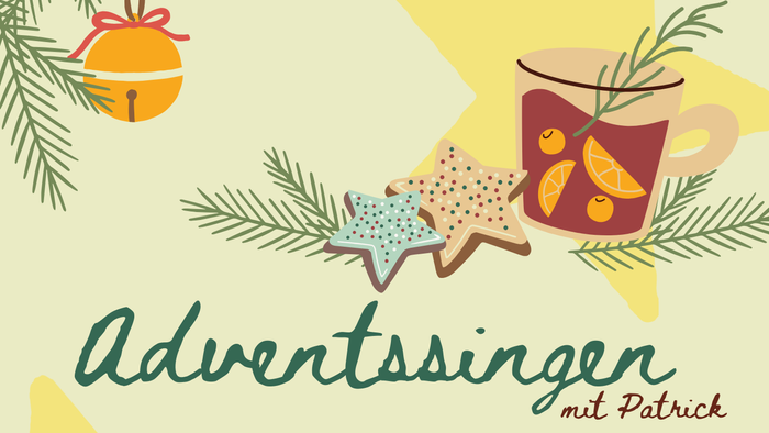 Plakat zum Adventssingen am 14.12.2025