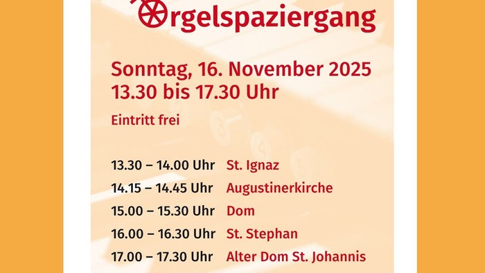 Mainzer Orgelspaziergang