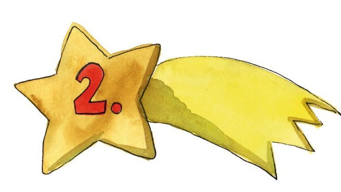 Stern für den 2. Advent