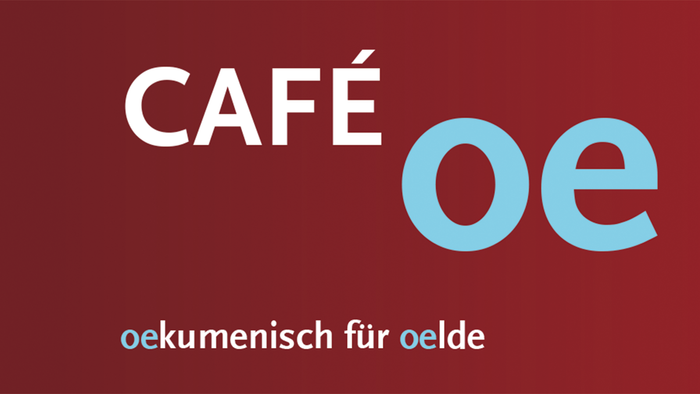 Das Logo vom Cafe oe - oekumenisch für Oelde