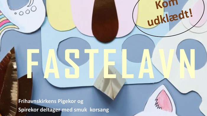 Lørdag 1. marts kl. 14: Lutherkirken Fastelavn - Kom udkleidet!