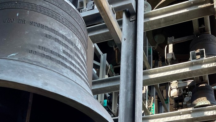 Bjærne af montagesystem i kirkeklokkespil