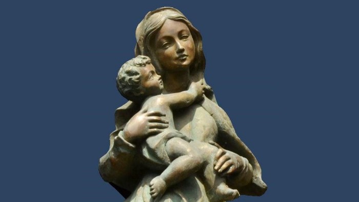 Marienfigur mit Jesuskind