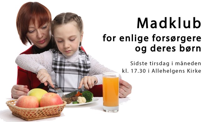 Mor og barn laver mad sammen