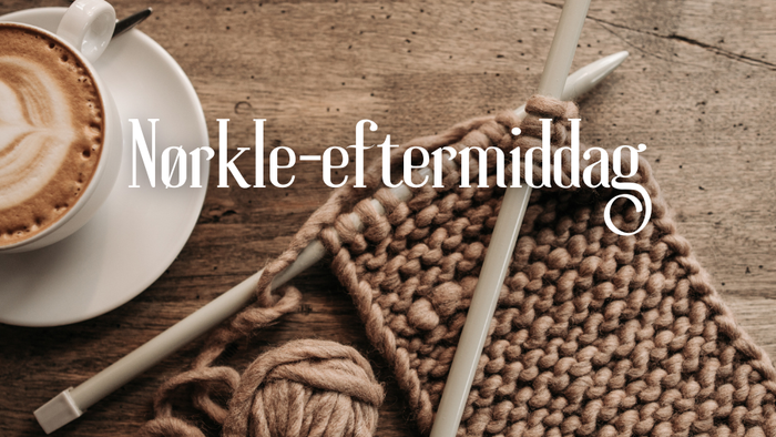 En behagelig Nørkle-eftermiddag med kaffer og strå.