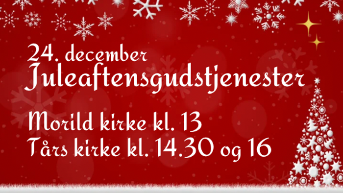 Julearrangement – med dato og tidspunkter