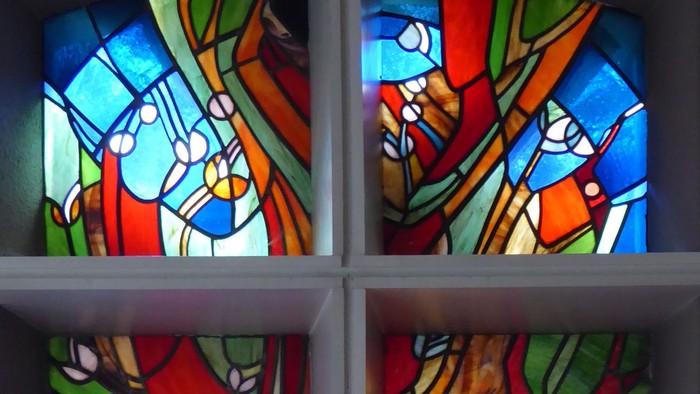 Stockhausen Altarfenster der Fa. Klonk