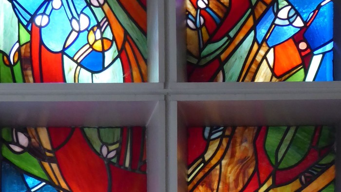 Stockhausen Altarfenster der Fa. Klonk