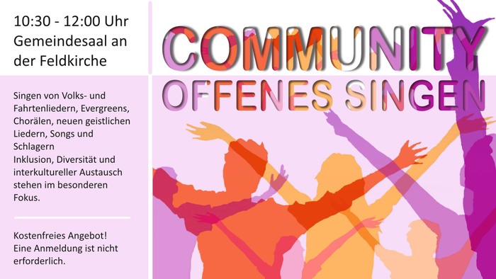 Gemeindesaal-Veranstaltung: 