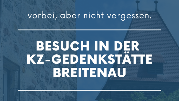 Plakat für eine Veranstaltung in Breitenau am 9. November um 14:30 Uhr.