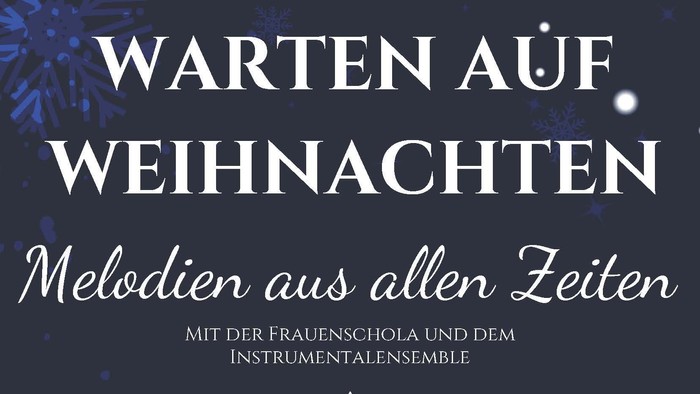 Plakat für eine Weihnachtsveranstaltung am **14. Dezember 2025** in der **St.-Bonifatius-Kirche** in **Berlin-Kreuzberg**