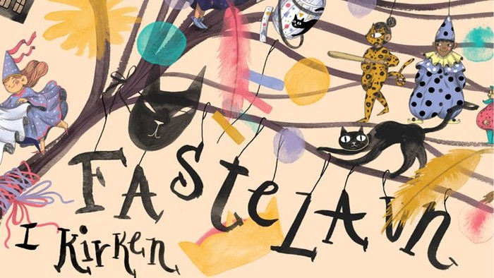 Illustret titelskilt til bogen 