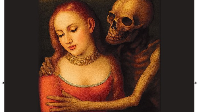 **Plakat für das musikalische Event *„Leben und Tod“* mit Werken von Leonard Lechner und Heinrich Isaac am 23. November in der **Deutschen Evangelischen Gemeinde Den Haag**.