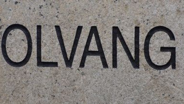 Steen med indgraveret navn 